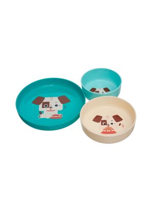 Kit Pratos 3 Peças Kouii Cachorro Théo