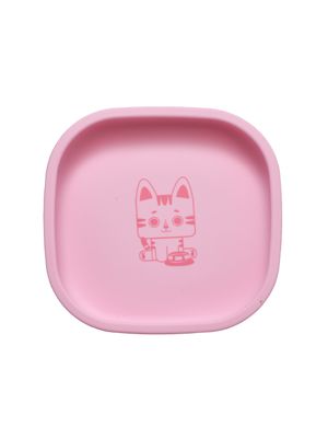 Prato de Silicone com Ventosa Kouii Gato Mia
