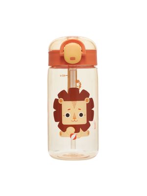 Garrafa com Canudo 460ml Kouii Leão Léo