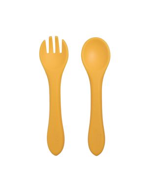 Kit Talheres de Silicone Kouii Leão Léo