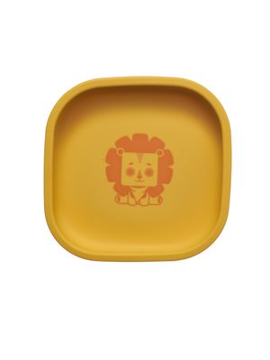 Prato de Silicone com Ventosa Kouii Leão Léo