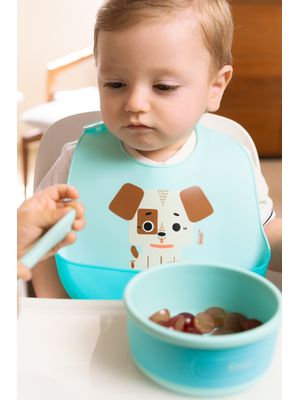 Babador de Silicone Kouii Cachorro Théo