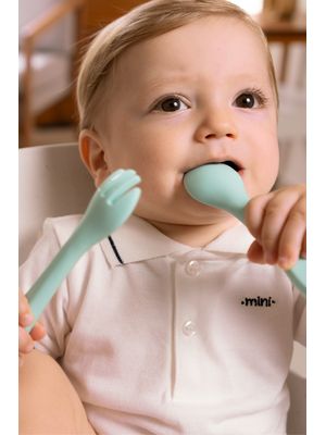 Kit Talheres de Silicone Kouii Cachorro Théo