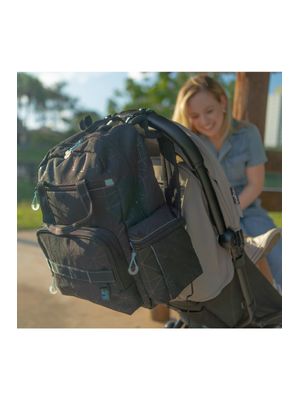 Mochila do Bebê Kouii Todo Dia Preta
